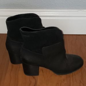 Nine West Suede Leather Ankle Boots